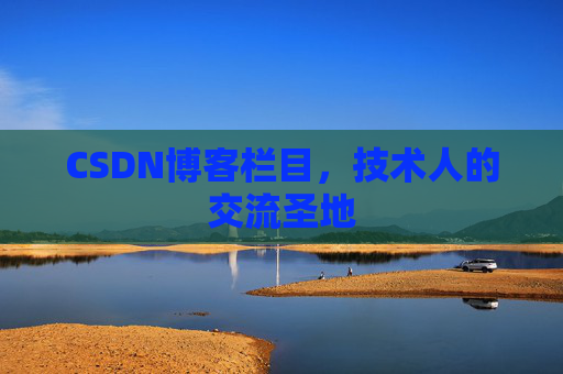 CSDN博客栏目，技术人的交流圣地